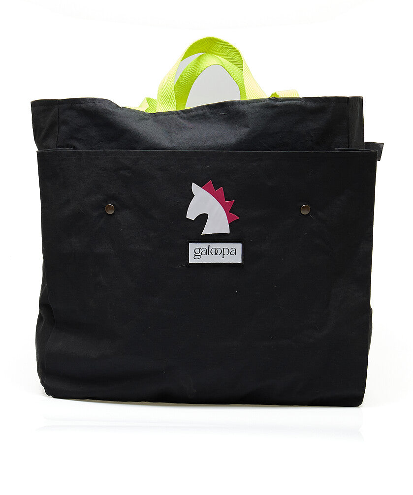 bolsa equitación negra