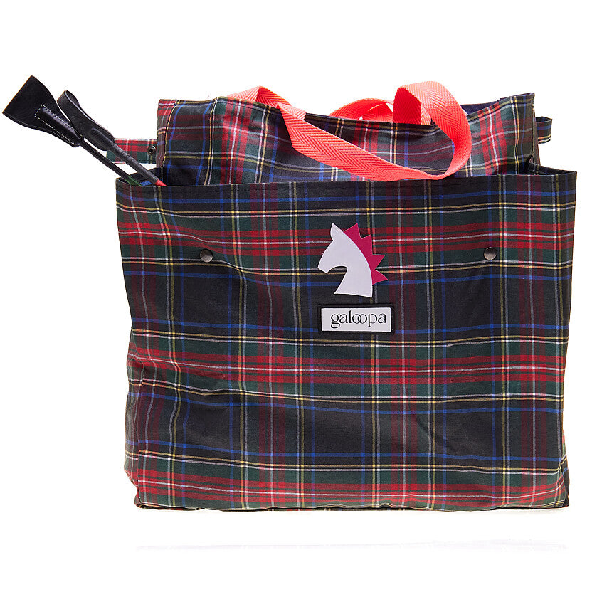 bolsa equitación cuadros